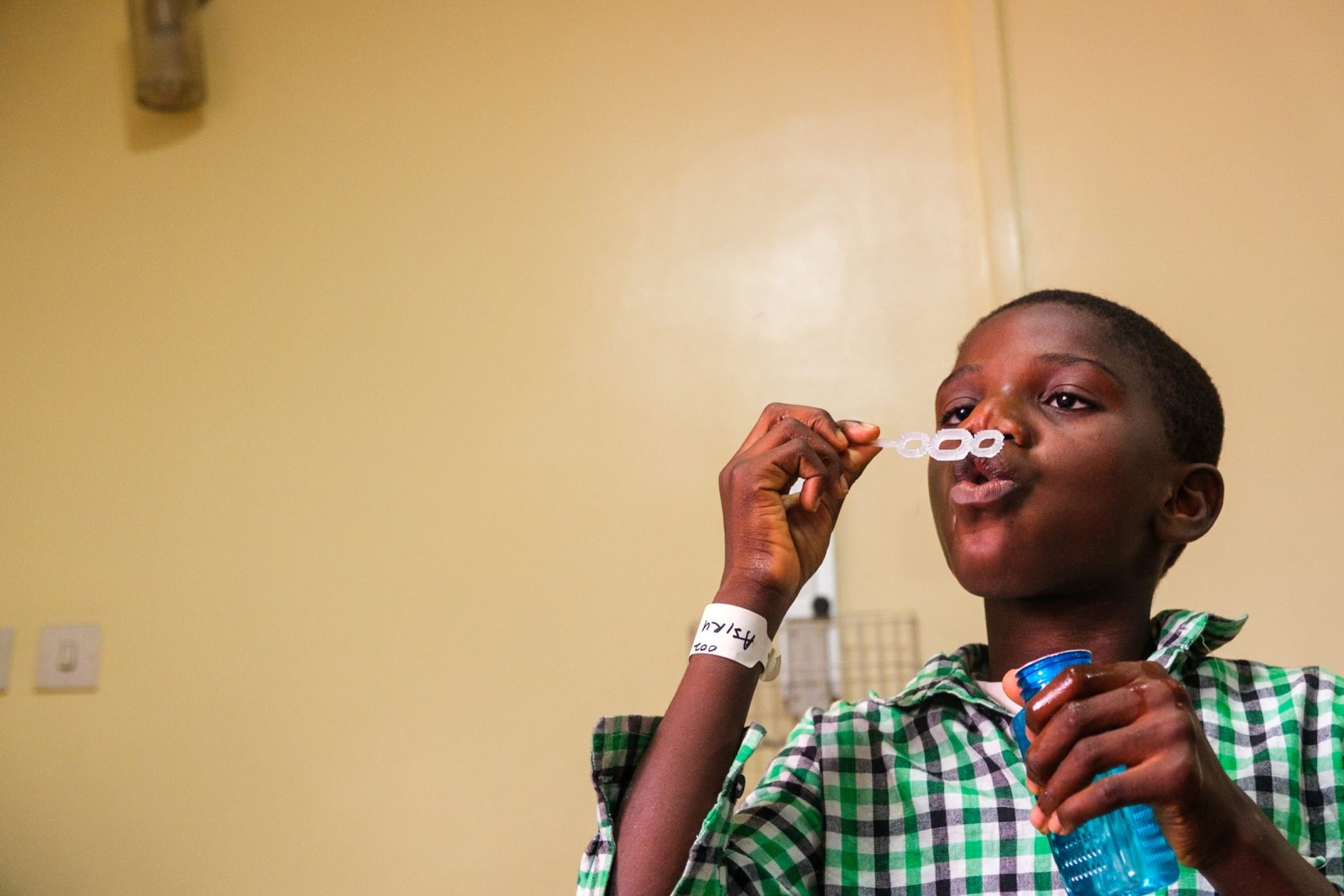 Documentary photograph from the Alliance for Smiles cleft-care mission in Lagos, Nigeria, by Mattia Compagnucci