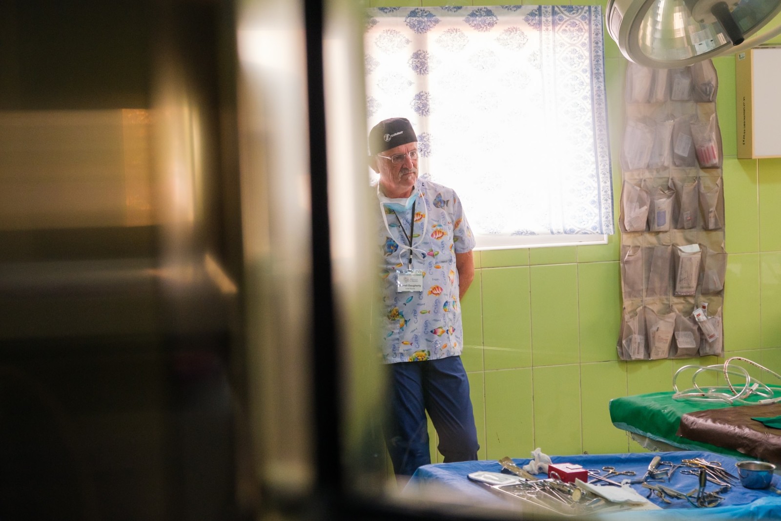 Documentary photograph from the Alliance for Smiles cleft-care mission in Lagos, Nigeria, by Mattia Compagnucci
