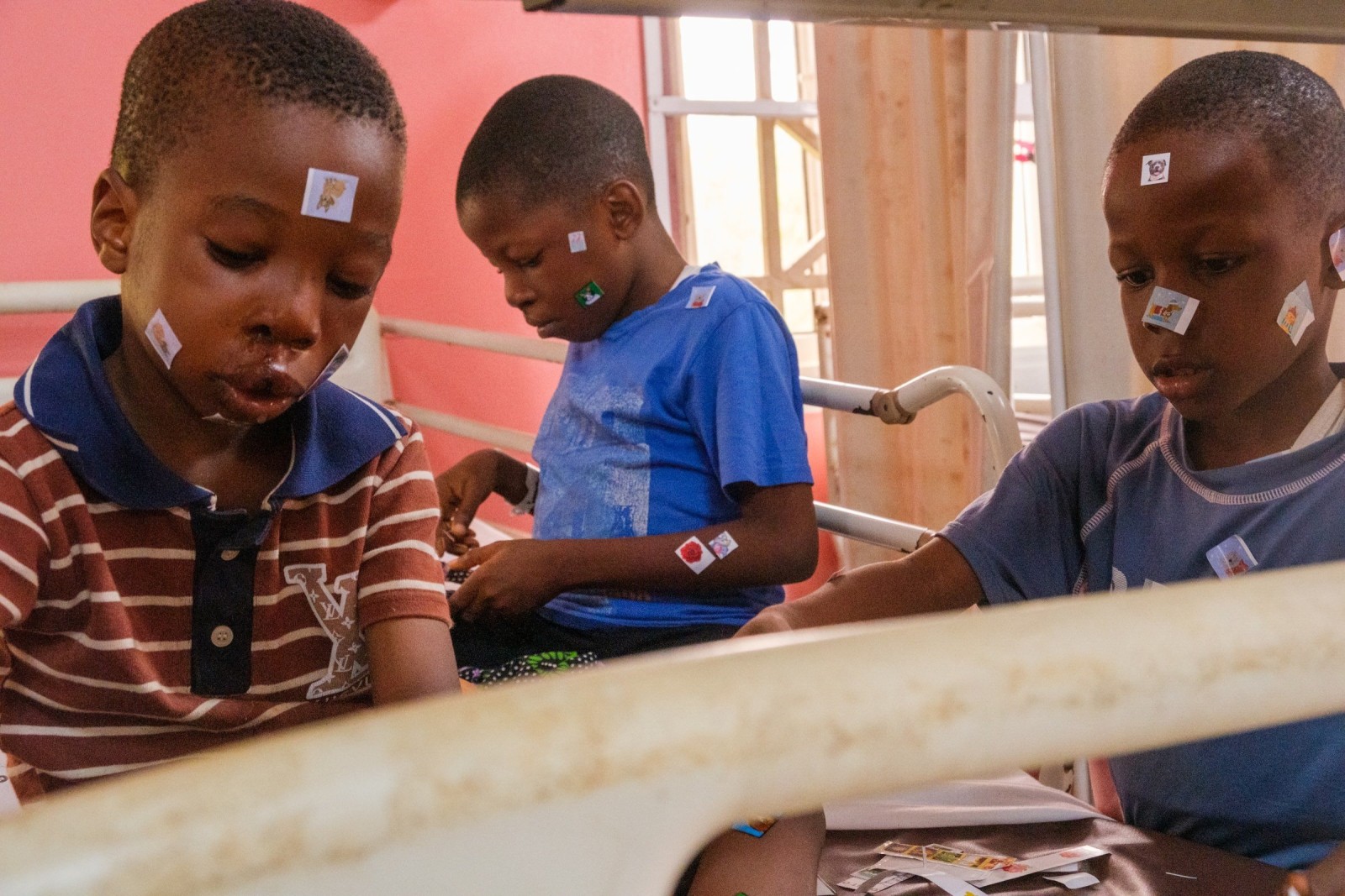 Documentary photograph from the Alliance for Smiles cleft-care mission in Lagos, Nigeria, by Mattia Compagnucci