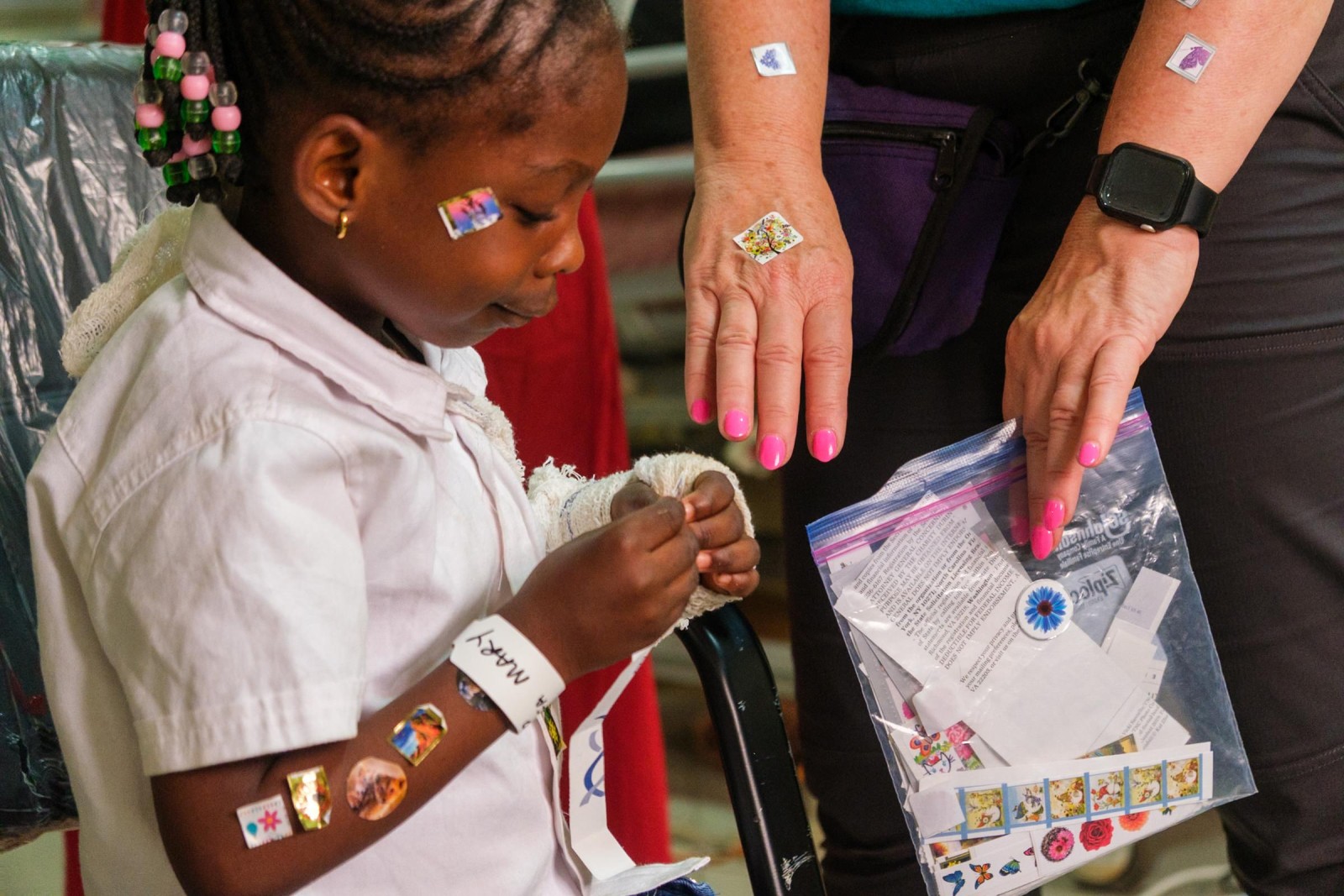 Documentary photograph from the Alliance for Smiles cleft-care mission in Lagos, Nigeria, by Mattia Compagnucci